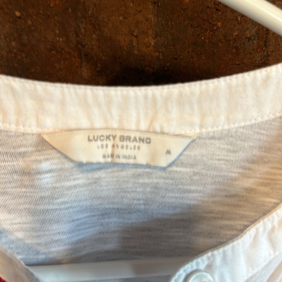 EUC Embroidered Lucky Brand Top - Picture 2 of 5
